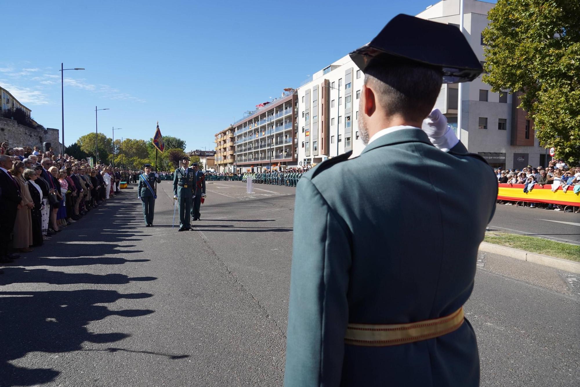 La Guardia Civil de Zamora honra a su patrona la Virgen del Pilar