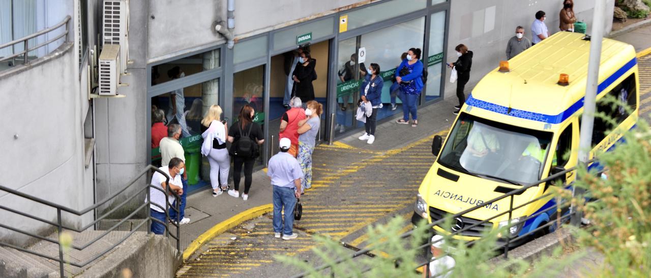 Entrada de Urgencias del Hospital Montecelo.