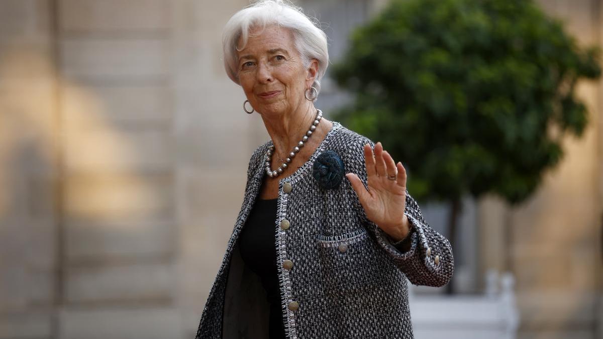 La presidenta del BCE, Christine Lagarde.