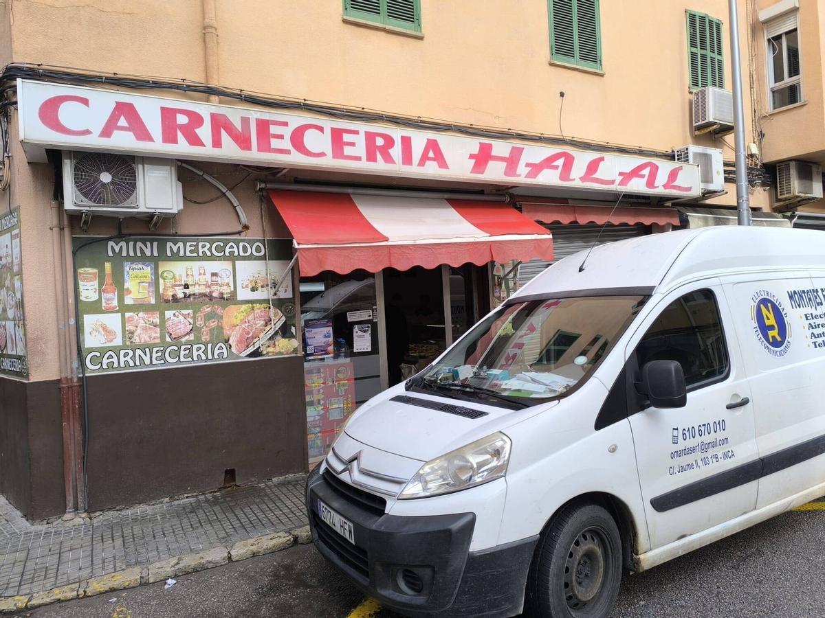 Carnecería Halal en Pere Garau.