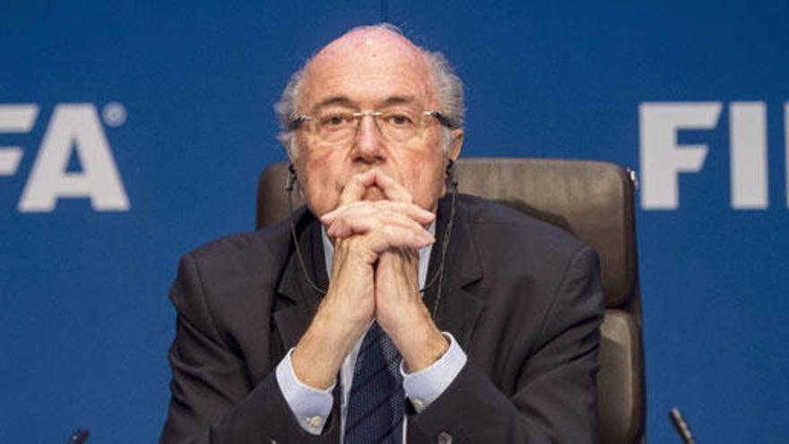 Joseph Blatter deja la presidencia de la FIFA.