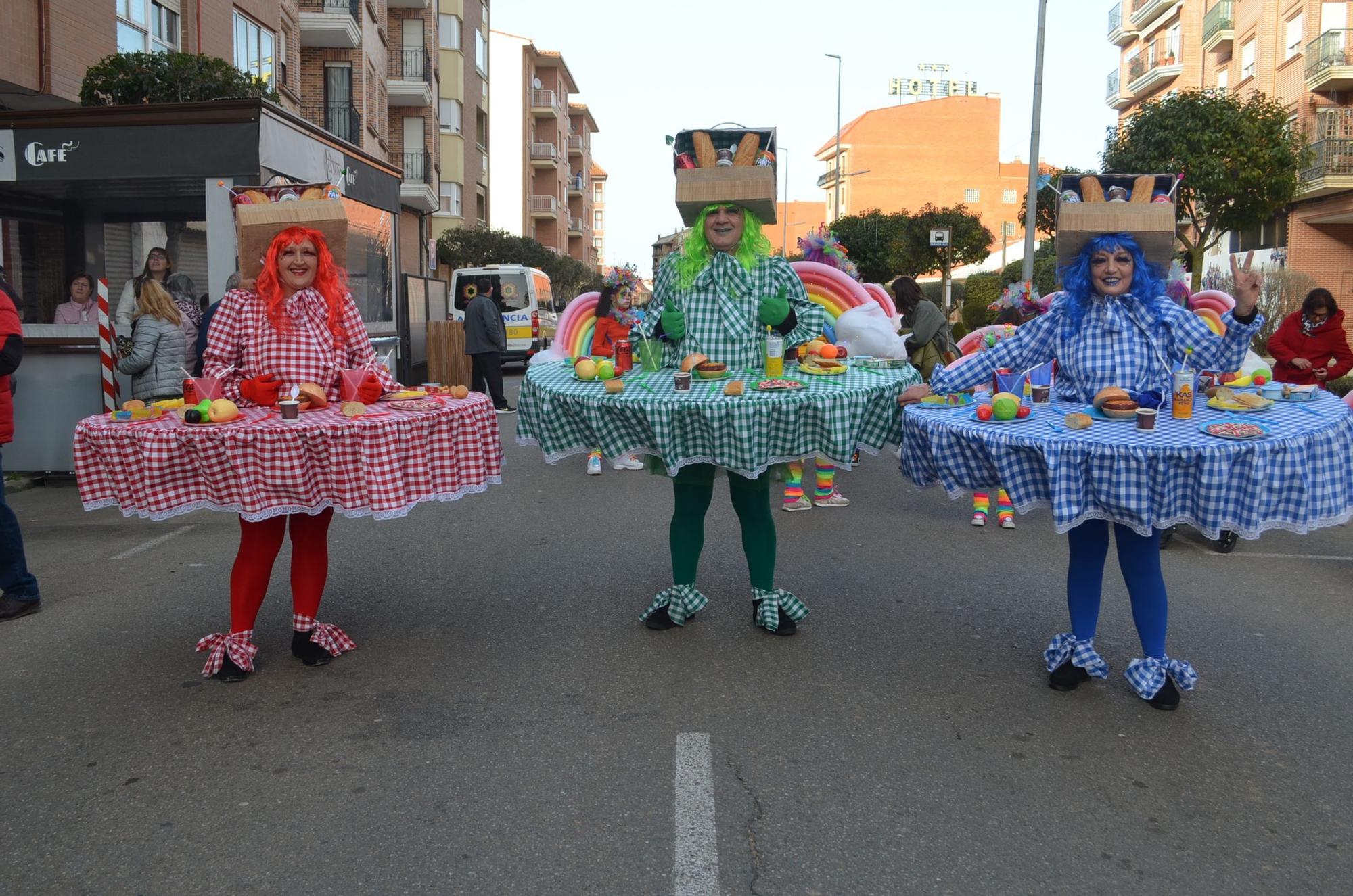 Así fue el desfile de Carnaval infantil de Benavente