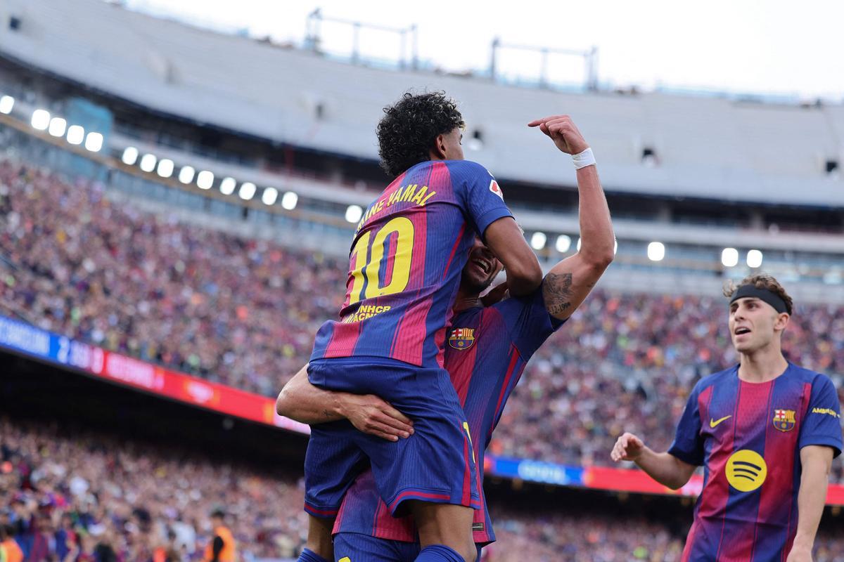 Barcelona - Espanyol, en imágenes