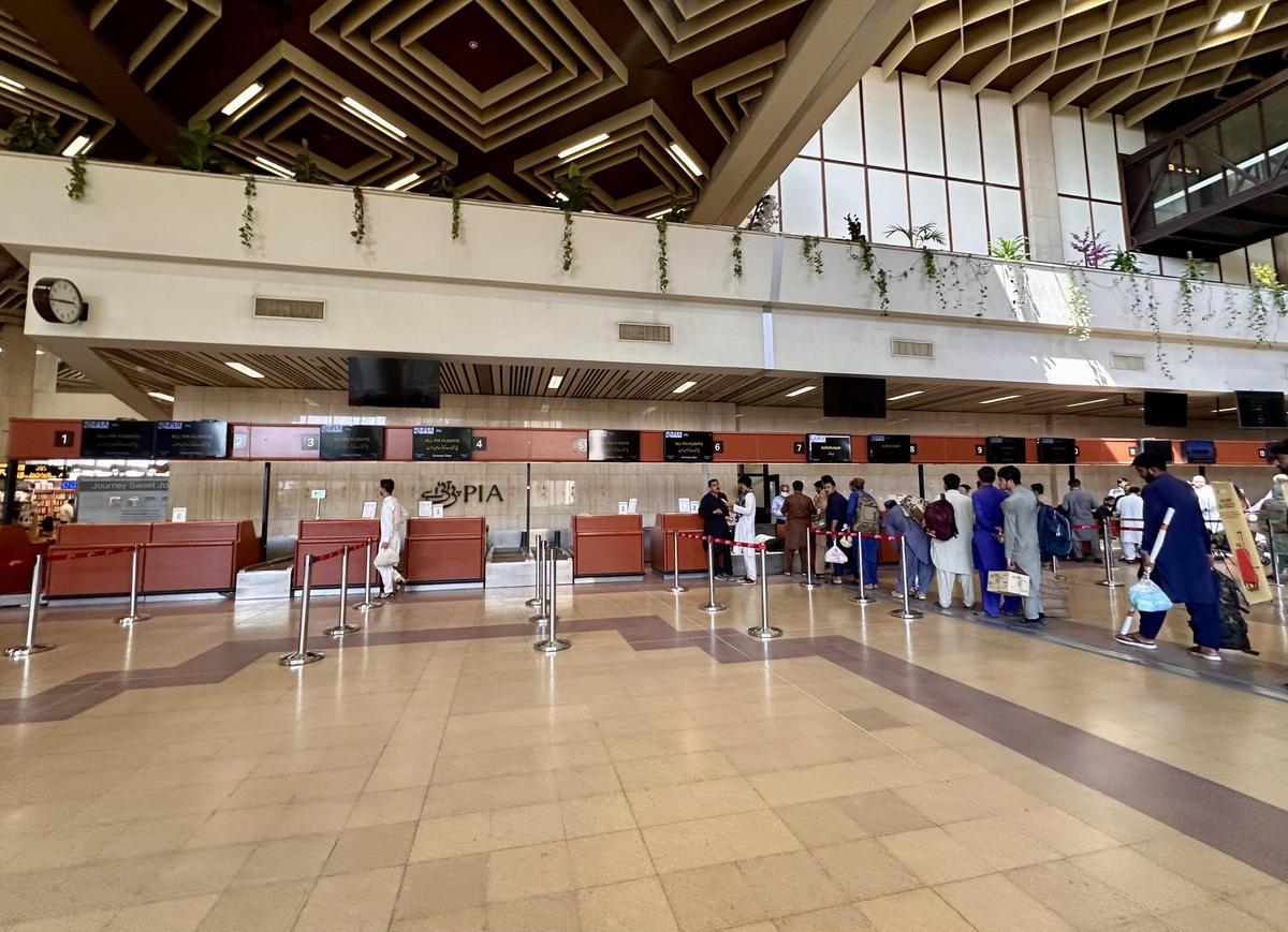 El aeropuero de Catar, con los cuelos cancelados.