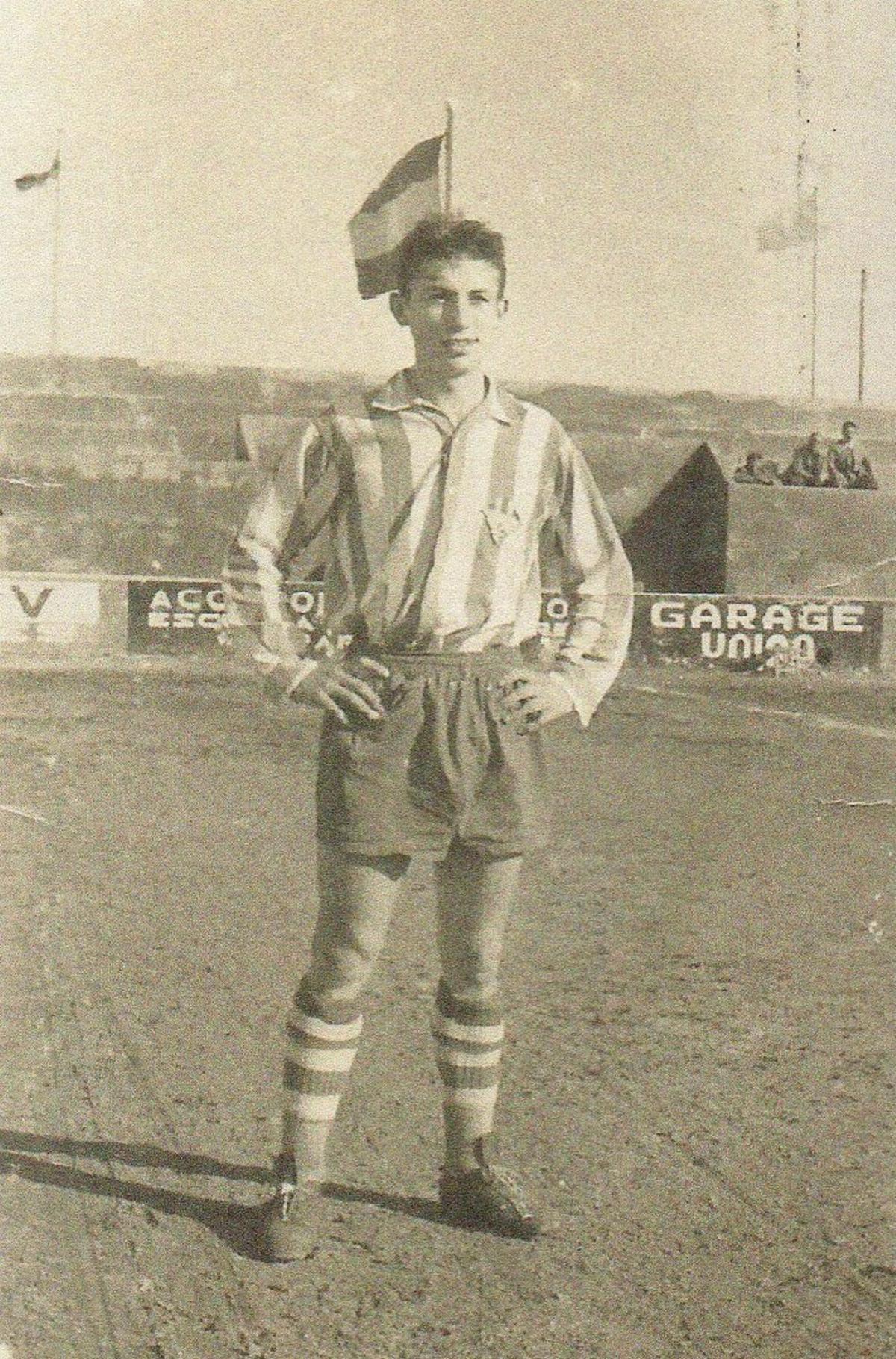 Joan Julve debutó con el Manacor en edad juvenil.