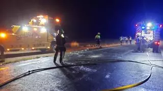 Reabierta al tráfico la Ex-355, carretera de Madrigalejo donde fallecieron los dos jóvenes este miércoles