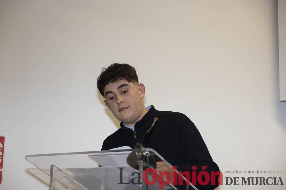 Entrega de los premios por el 'Día de la Fraternidad' en Caravaca