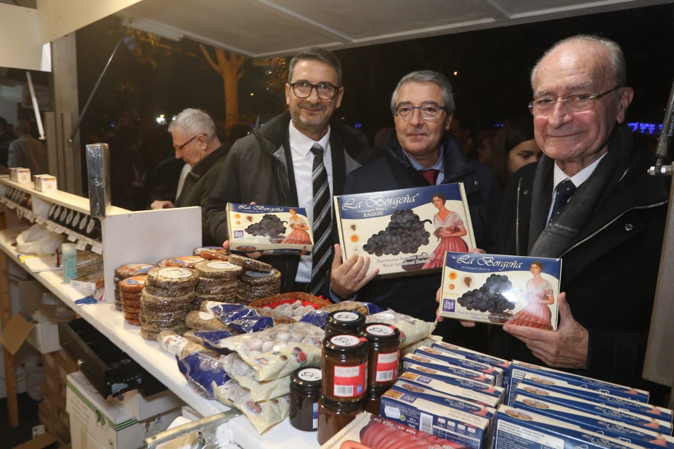 Inauguración de la Feria Sabor a Málaga en el Paseo del Parque