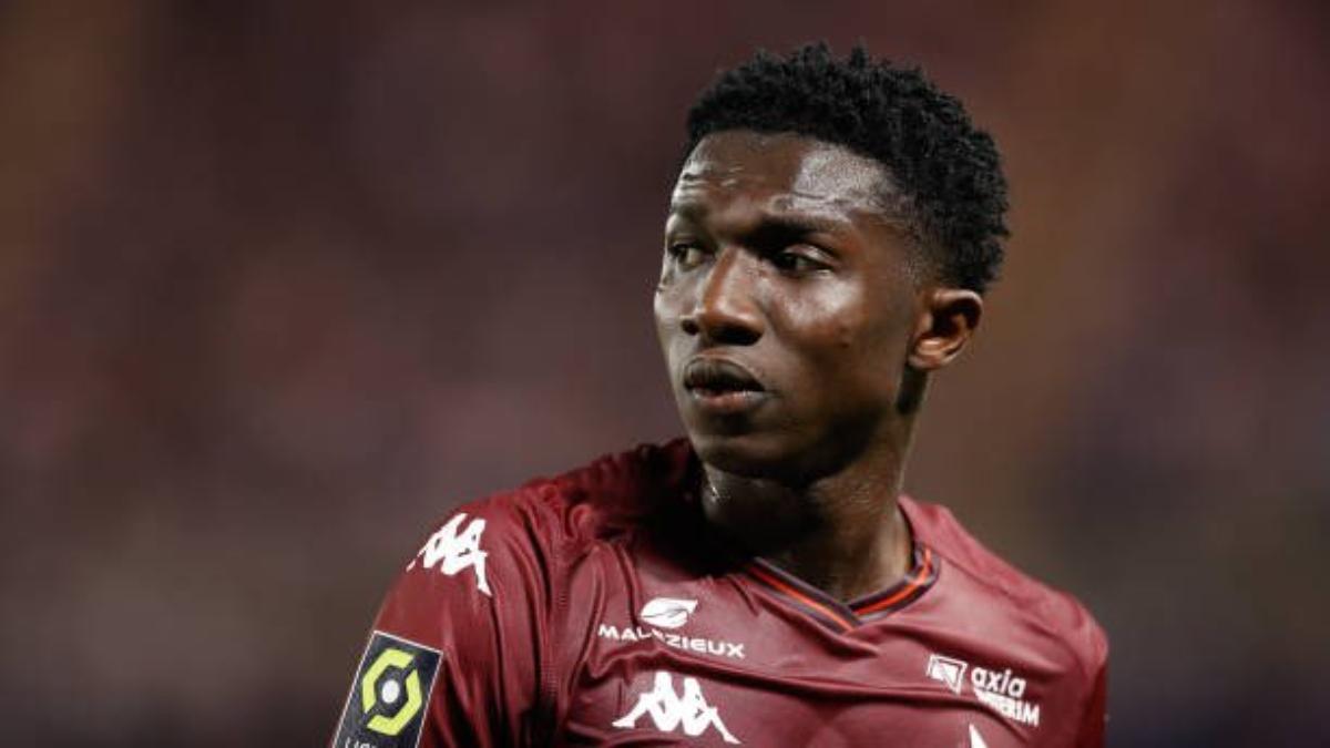 Lamine Camara, jugador del Metz