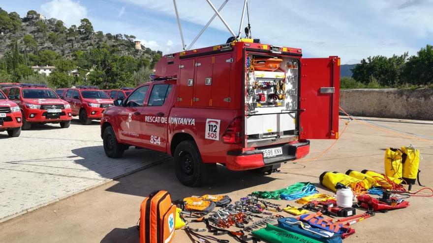 Einer der neuen Einsatzwagen der Feuerwehr von Mallorca