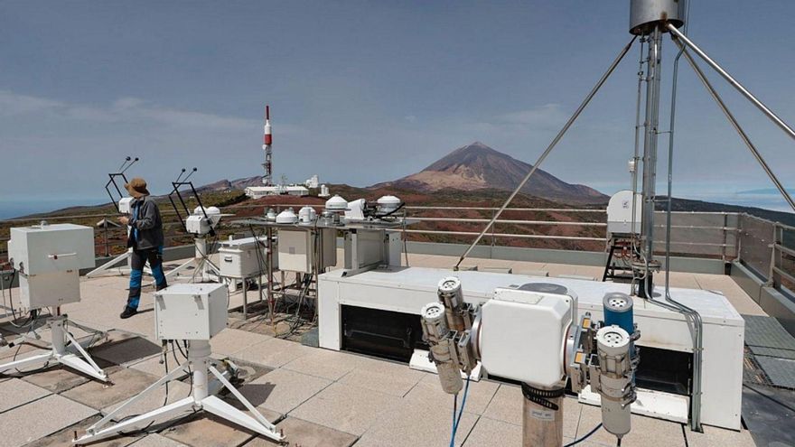 An observatory monitors the impact of climate change in Tenerife