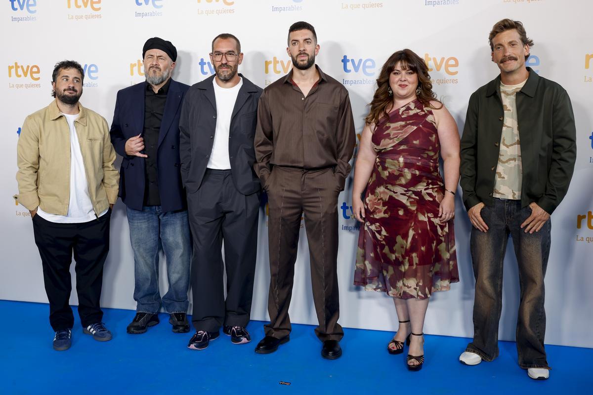 El equipo de 'La Revuelta' en la presentación de RTVE