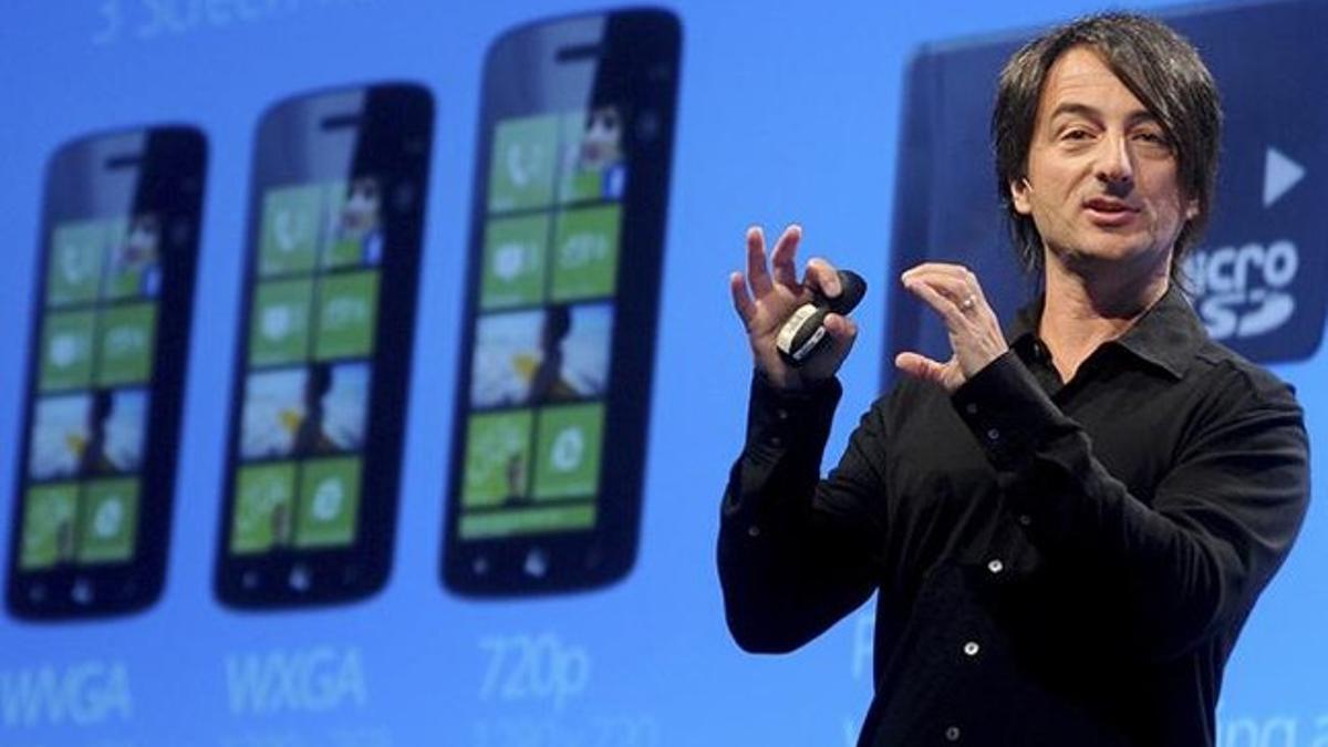 Joe Belfiore, vicepresidente de móviles de Microsoft, presenta Windows Phone 8.