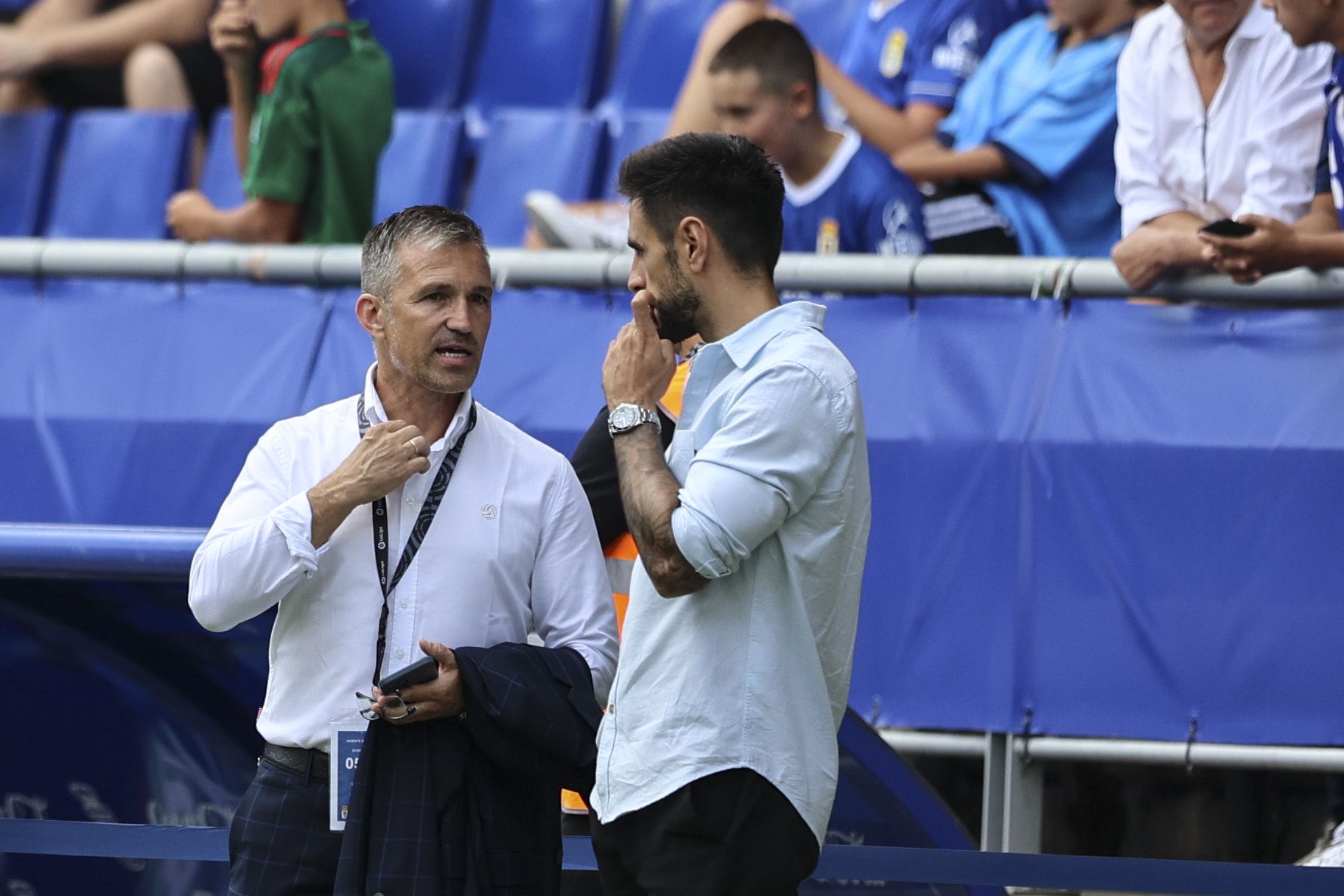 En imágenes: El Oviedo se estrena perdiendo por 0-1 contra el Andorra