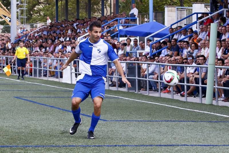 Fotogalería del C.D Ebro contra el Tudelano