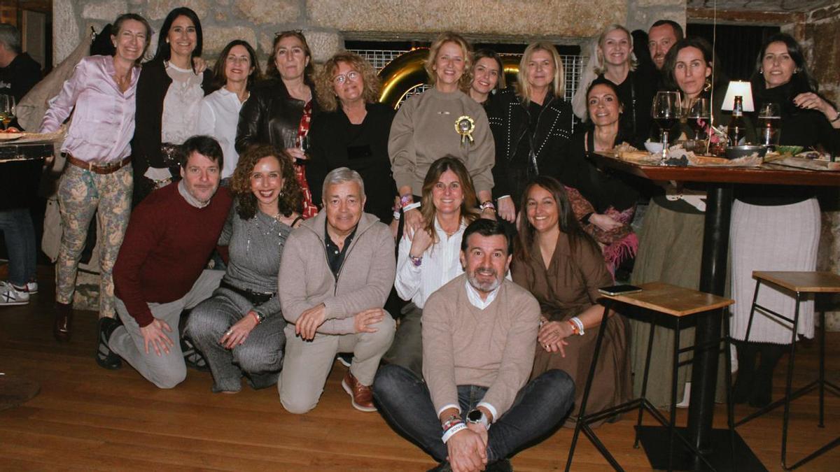 Marisa Otazo, celebrando su 60 cumpleaños.