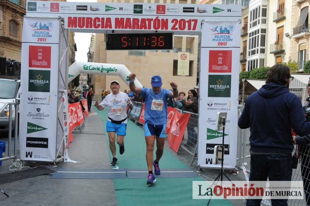 Murcia Maratón. Llegada a meta (1)