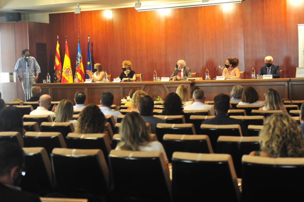 El acto celebrado en el Colegio de Abogados de Elc