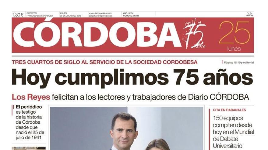 La portada de CÓRDOBA