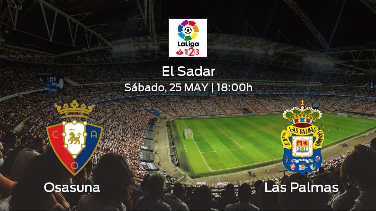 Previa del encuentro: Osasuna recibe al Las Palmas en la cuadragésima jornada