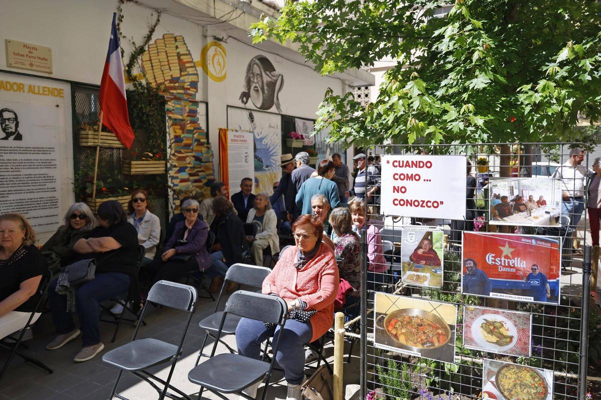 Les imatges de la inuguració de la plaça Sebastià Parra