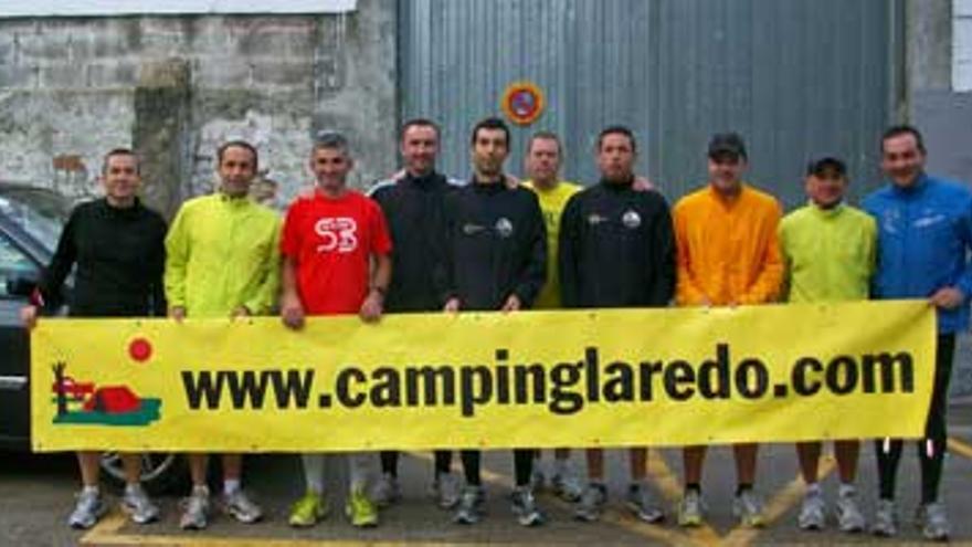 17 deportistas ligados al Club Atlético de Laredo inician mañana una carrera de relevos para recorrer la Ruta de Carlos V