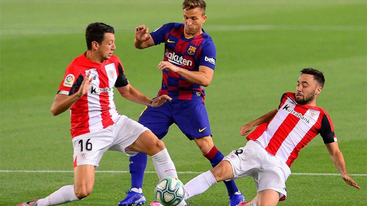 Arthur, ante el Athletic