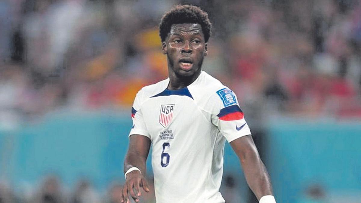 Yunus Musah, con EEUU.