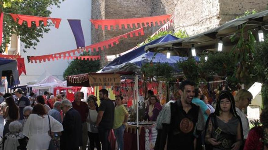 La feria medieval registra un gran número de visitas