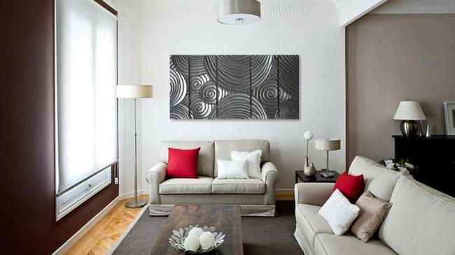 Elementos para ganar espacio en un salón pequeño