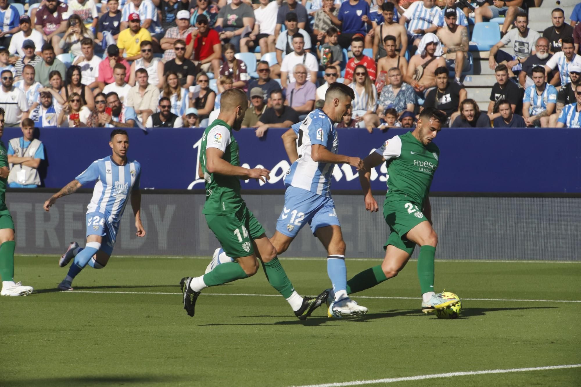 LaLiga SmartBank | Málaga CF - SD Huesca, en imágenes