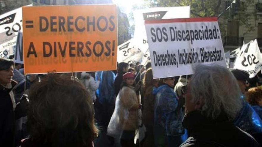 Decenas de miles de personas lanzan un SOS por la discapacidad