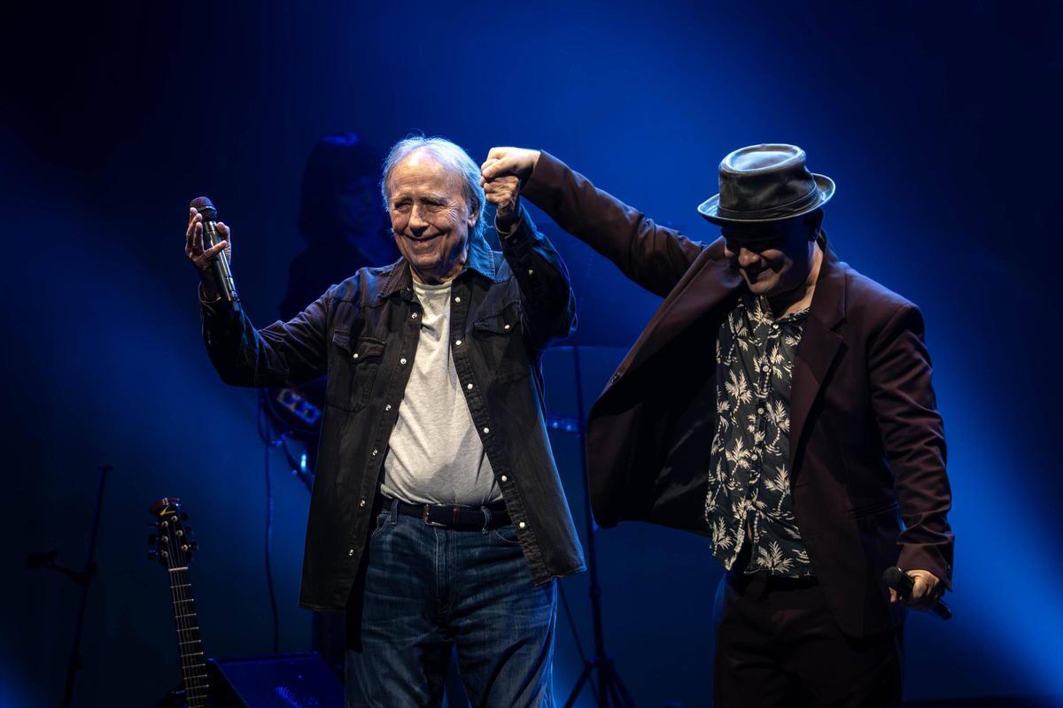 Jofre Bardagí rinde homenaje a Serrat y a su padre, el 'mestre' Bardagí
