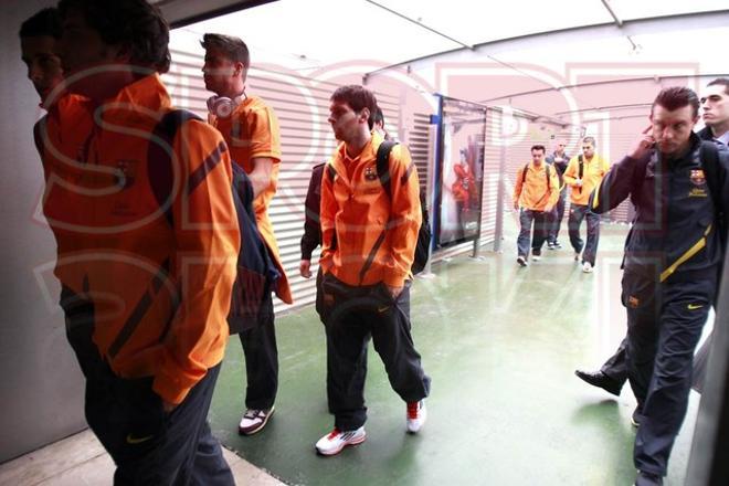 El Barça, en tren a Villarreal