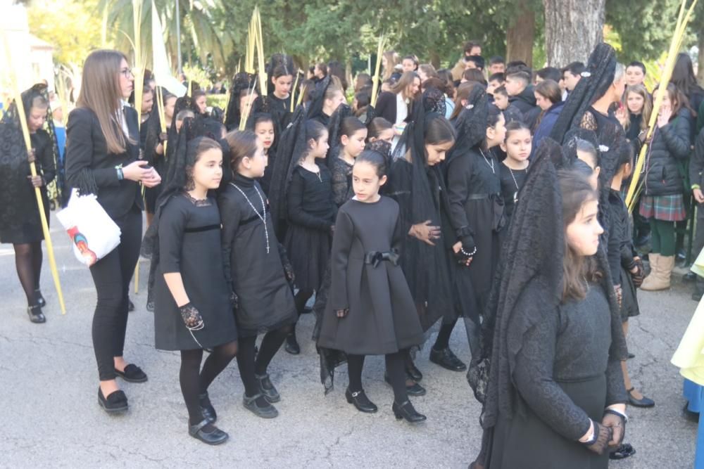 Procesión en el Colegio de Gamarra.