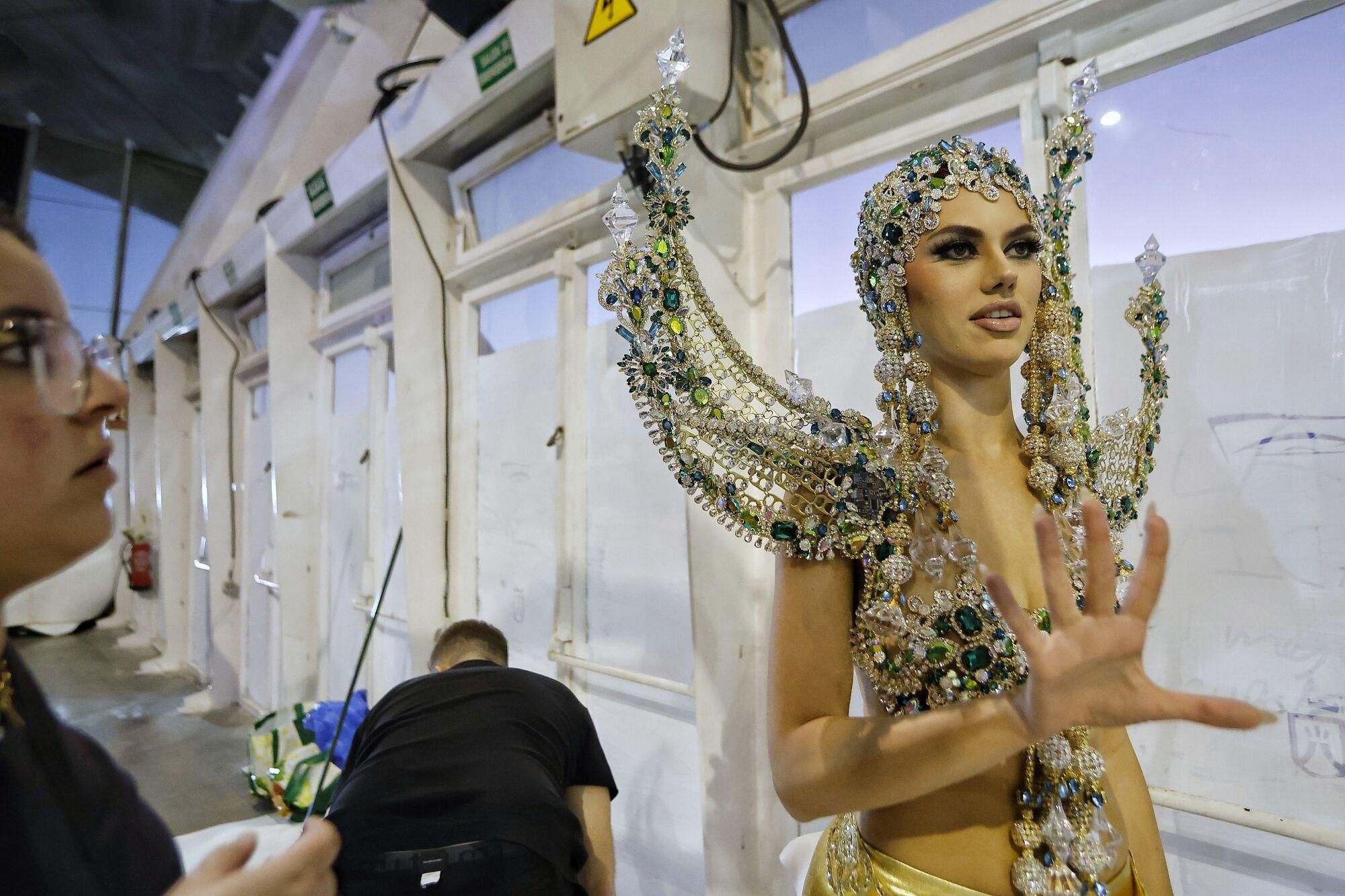 Backstage de la Gala de la Reina de Santa Cruz de Tenerife