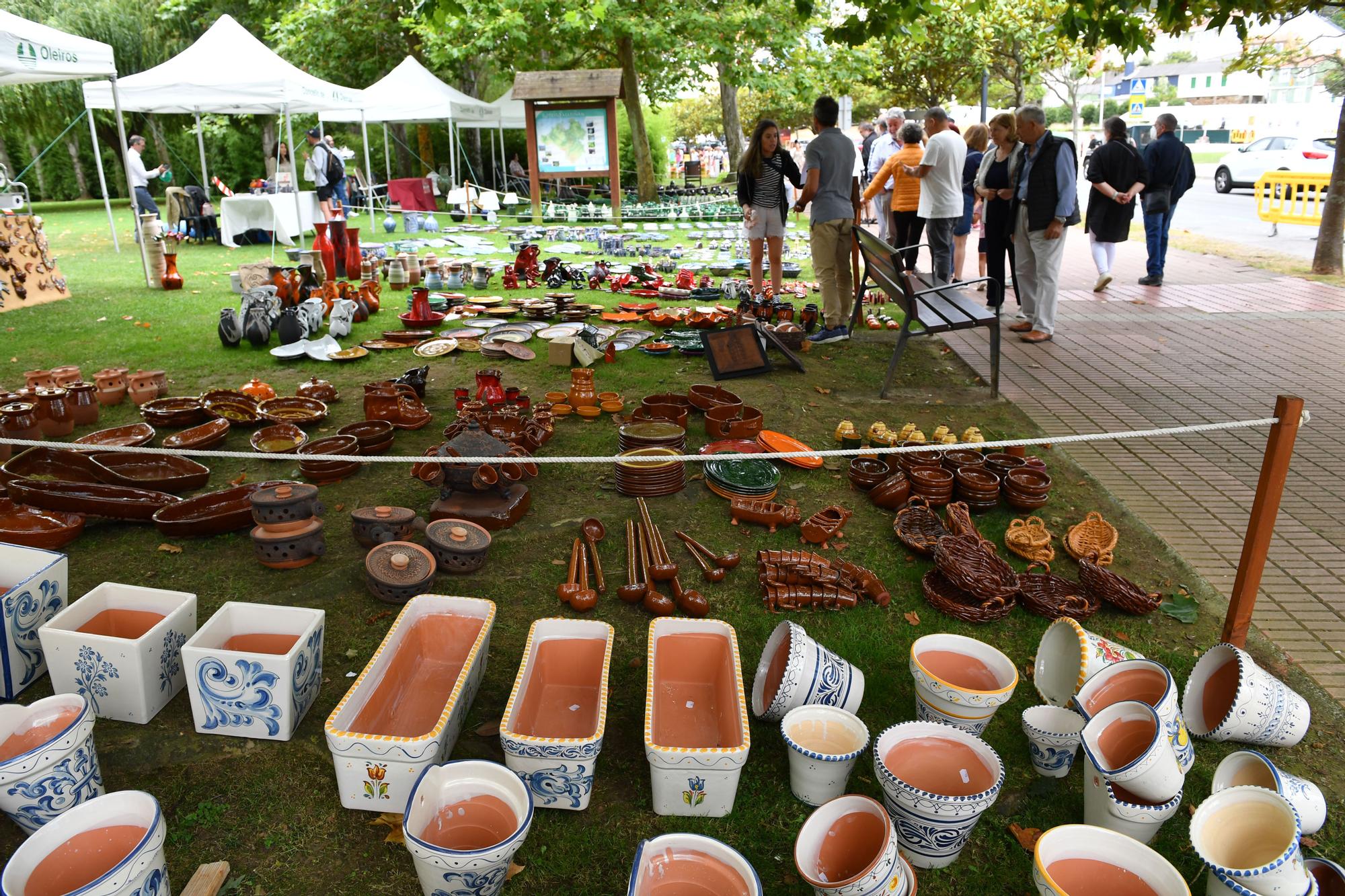 Inauguración de la Feira de Olería Alfaroleiros