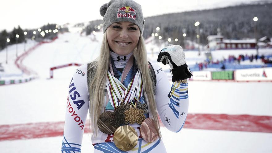 Lindsey Vonn: &quot;Siempre di el 110%, de ahí mis éxitos y mis problemas&quot;