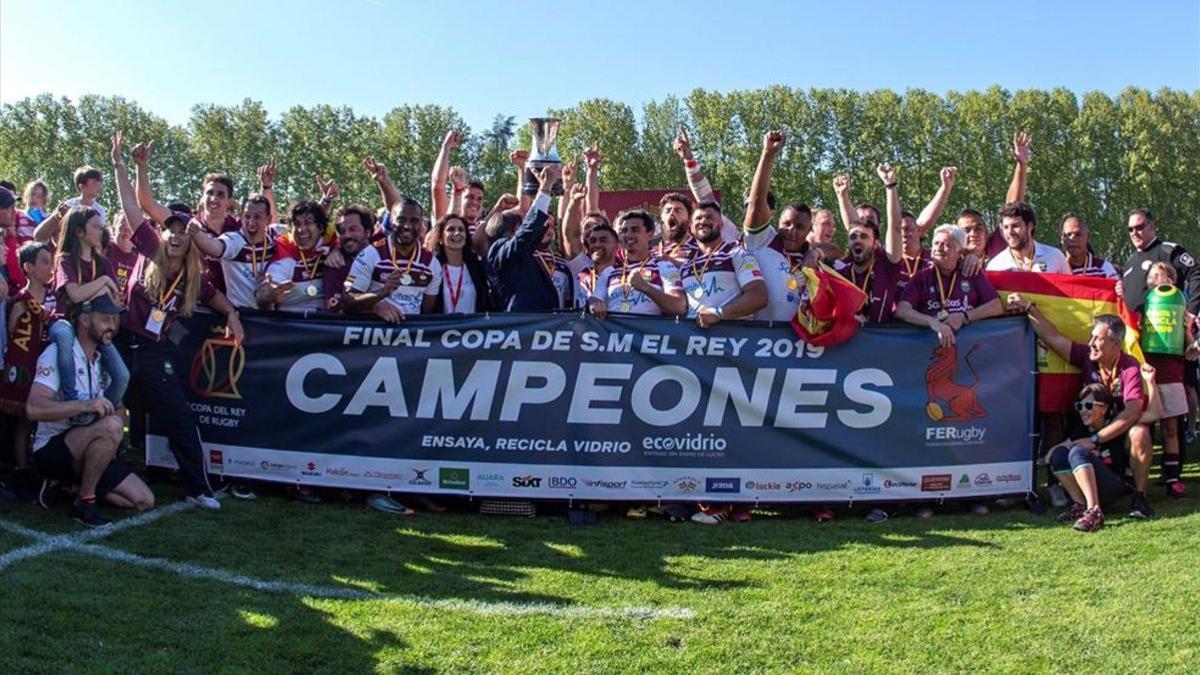 El Alcobendas celebra su primer título de la Copa del Rey