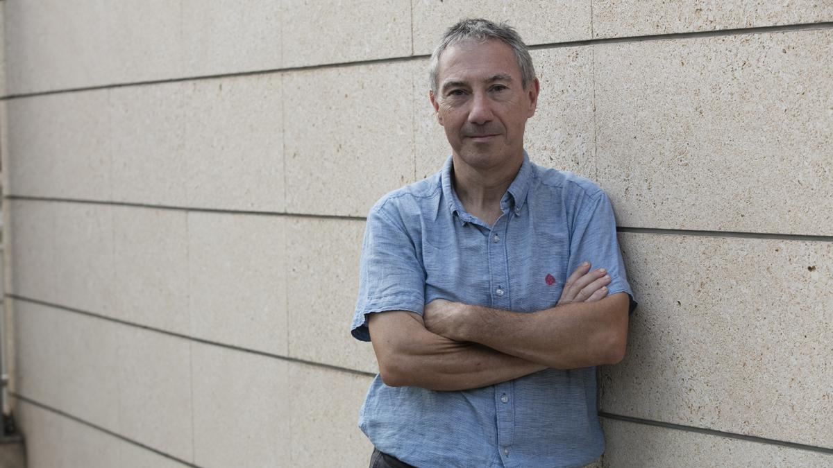 Josep Lluís Joan en las instalaciones de Es Diari