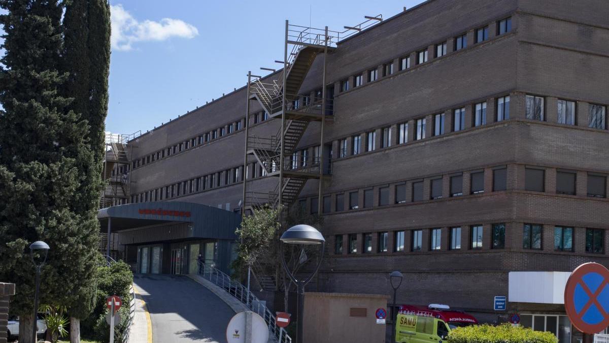 El hospital Lluís Alcanyís de Xàtiva, en una imagen de días atrás