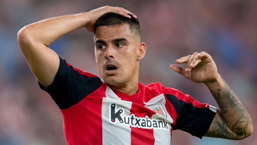 Dani García, lamentándose con el Athletic