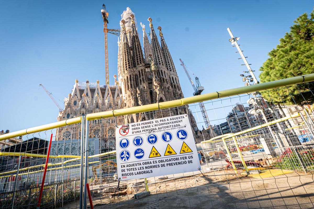Barcelona pagarà 10 milions d’euros per ampliar voreres i pacificar el trànsit entorn de la Sagrada Família