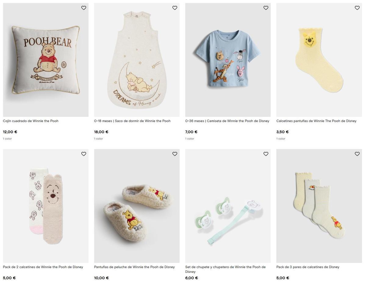 Algunos de los productos.