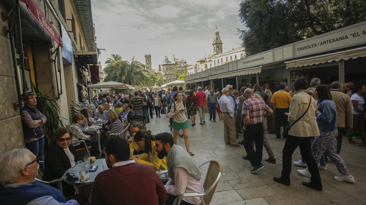 Escuraeta de 2019, donde se suscitó polémica por la cercanía a las terrazas