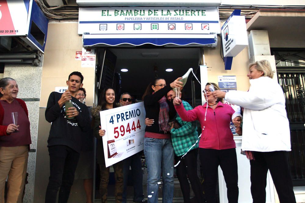 Lotería de Navidad 2016 en Málaga