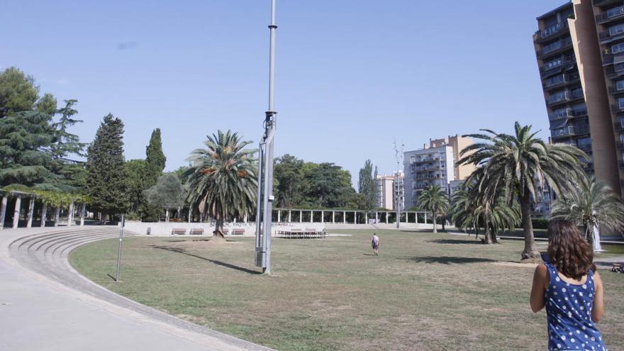 El parc del Migdia en una imatge d&#039;arxiu.