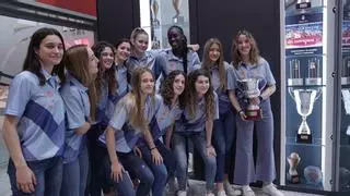 L'Alqueria del Basket homenajea a sus campeonas de España Cadete 2021