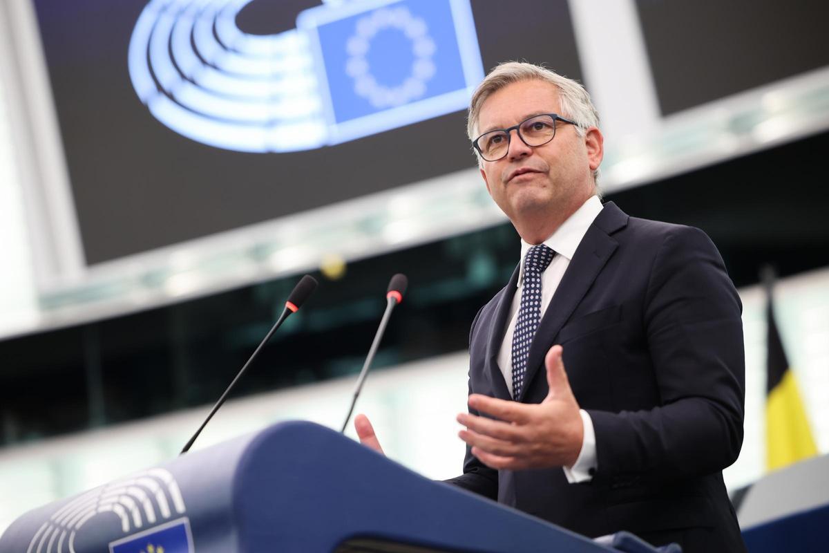 El comissari europeu de Migracions, Magnus Brunner, en una imatge d'arxiu.