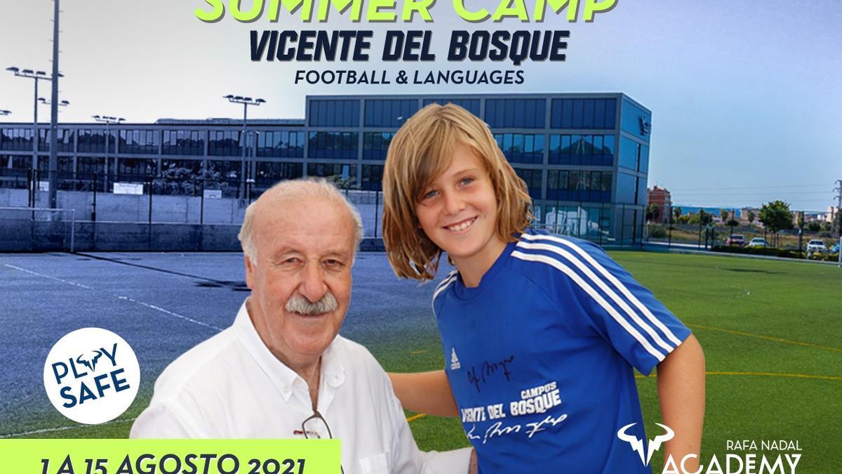 Cartel del Campus de Verano de Vicente del Bosque